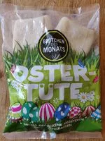 Mängden socker i Ostertüte Weizenbrötchen zum Fertigbacken