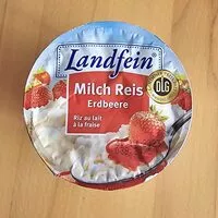 Mängden socker i Banane marille Milchreis Erdbeer