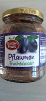 Mängden socker i Pflaumen Fruchtdessert