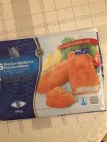 Mängden socker i Alaska Seelachs Filets paniert