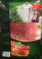 Mängden socker i Jambom de la Forêt-Noire