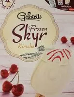 Mängden socker i Frozen skyr kirsche