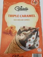 Mängden socker i Gelatelli triple caramel