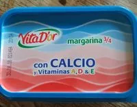 Mängden socker i margarina ¾