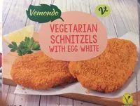Mängden socker i Vegetarian schnitzels with egg white