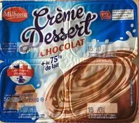 Mängden socker i Crème dessert chocolat