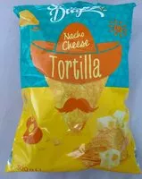 Mängden socker i Tortilla Chips Goût Nacho Cheese
