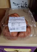 Mängden socker i Croissant + pain choco