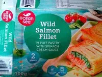 Mängden socker i Wild salmon fillet