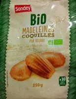 Mängden socker i Madeleine coquille pur beurre
