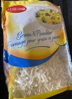 Mängden socker i Gratin Käse