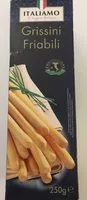 Mängden socker i Grissini Friabili