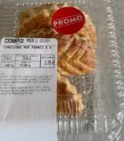 Mängden socker i chaussons aux pommes
