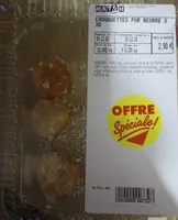 Mängden socker i Chouquettes