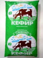 Mängden socker i Кефир 2,5 % жира