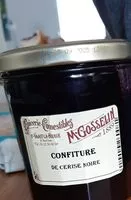 Mängden socker i Confiture de cerise noire