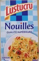 Mängden socker i Nouilles Qualité supérieure
