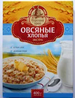 Mängden socker i Овсяные хлопья «экстра»