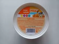 Mängden socker i Мёд натуральный цветочный фасованный: Разнотравье