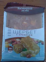Mängden socker i Щербет с арахисом