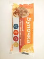 Mängden socker i Булочка с начинкой "Крем вареная сгущенка"