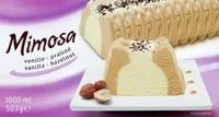 Mängden socker i Mimosa - Vanille praliné