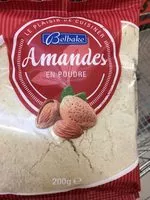 Mängden socker i Amandes en poudre