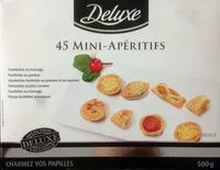 Mängden socker i 45 Mini-Apéritifs