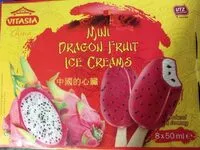 Mängden socker i Ice cream Dragon Fruit