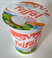 Mängden socker i Tejföl