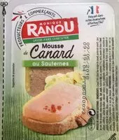 Mängden socker i Mousse de canard au Sauternes