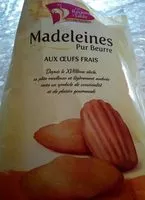 Mängden socker i Madeleines Pur Beurre