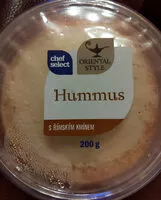 Mängden socker i Hummus s římským kmínem