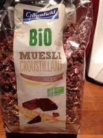 Mängden socker i Bio muesli croustillant chocolat