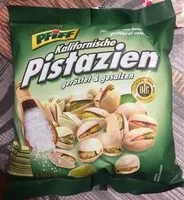 Mängden socker i Kalifornische Pistazien geröstet & gesalzen