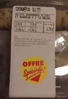 Mängden socker i Petits gourmands olives et romarin