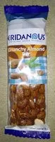 Mängden socker i Crunchy Almond Bar