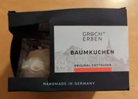 Mängden socker i Baumkuchen Original Cottbuser