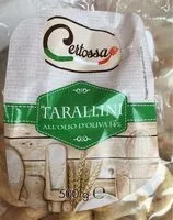 Mängden socker i Tarallini