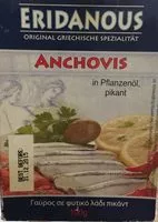 Mängden socker i Anchois