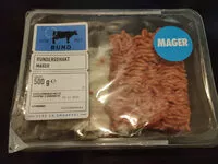 Mängden socker i Rundergehakt mager