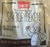 Mängden socker i Stroopkoeken