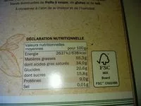 Mängden socker i bio chocolat noir équateur