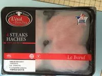 Mängden socker i Steak haché V.B.F. x 4