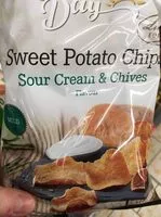 Mängden socker i Sweet potato chips