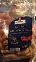 Mängden socker i Tarallini al peperoncino