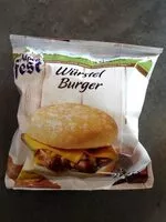Mängden socker i Würstel burger