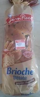 Mängden socker i Brioche tressée pépites chocolat