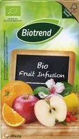 Mängden socker i Bio Fruit Infusion