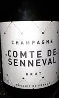 Mängden socker i Champagne Comte de Senneval
